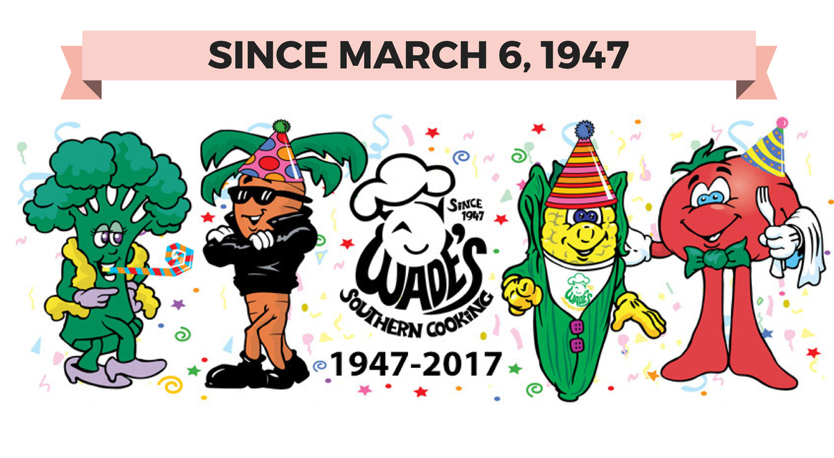 Wade's celebrated 70 YEARS in business!